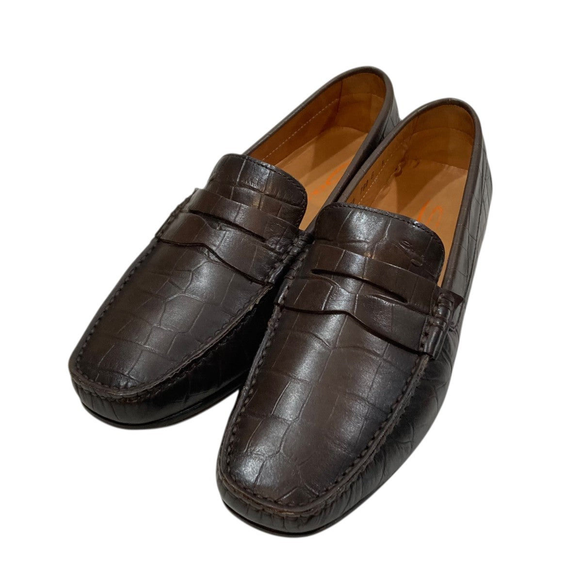 Santoni(サントーニ) レザーシューズ6365 6365 ブラック サイズ 4 1/2