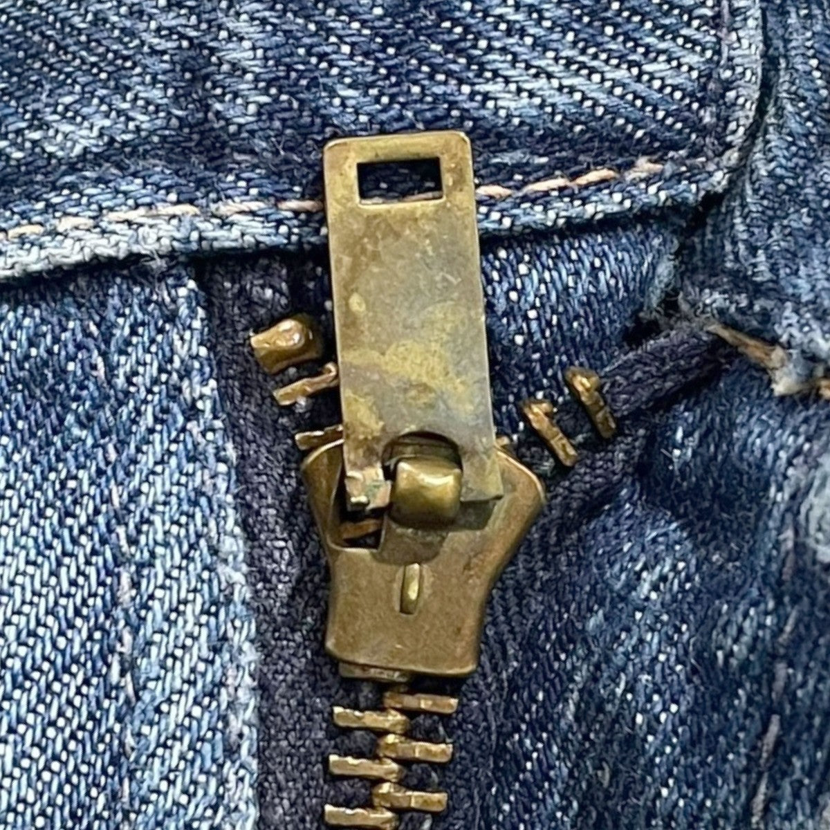 PAY DAY リメイクデニムハーフパンツ 42 TALON ボタン裏Y 古着・中古-9枚目のアイテム画像