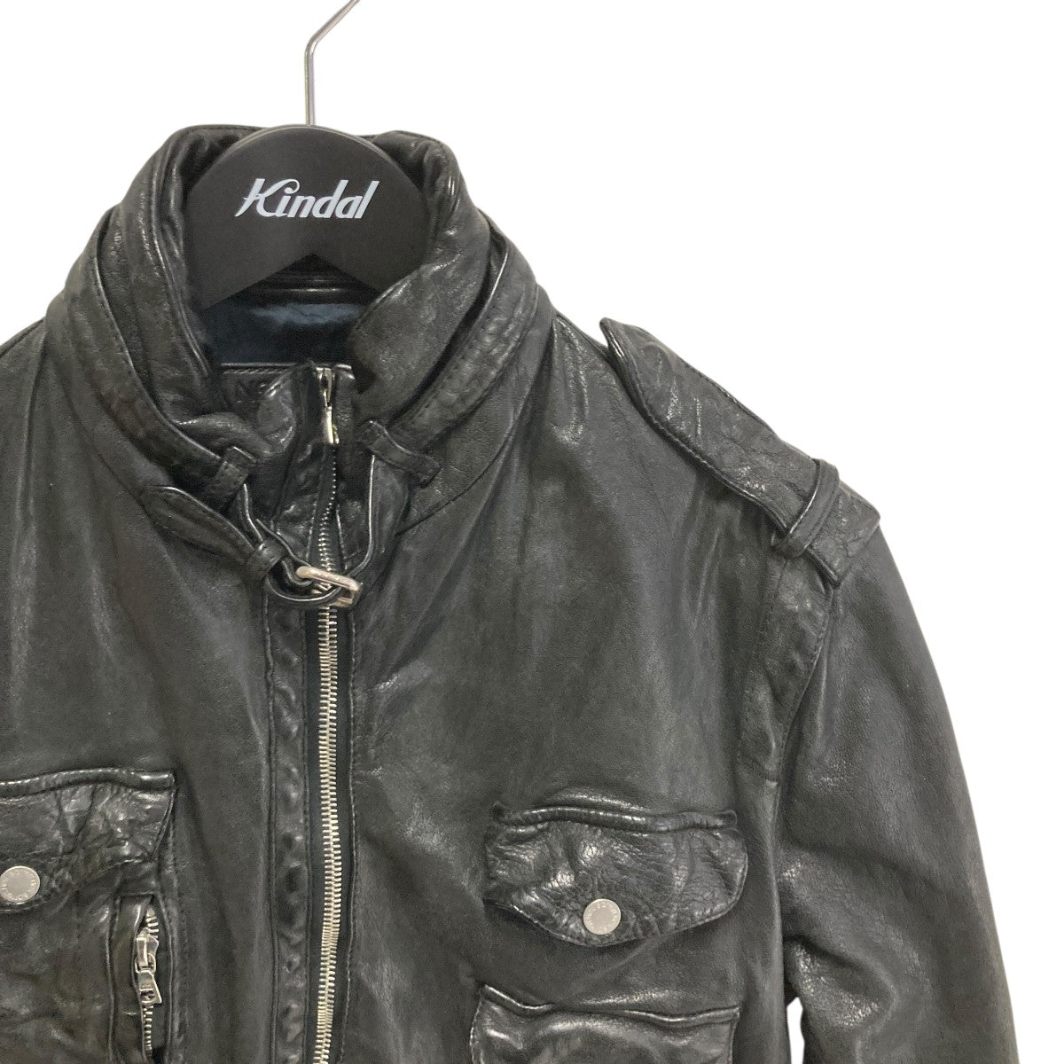 NEIL BARRETT レザージャケット 古着・中古-3枚目のアイテム画像