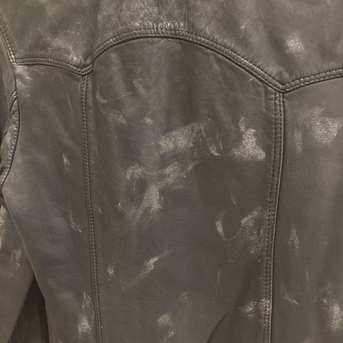 DOLCE ＆ GABBANA レザージャケットG5946L 古着・中古-7枚目のアイテム画像