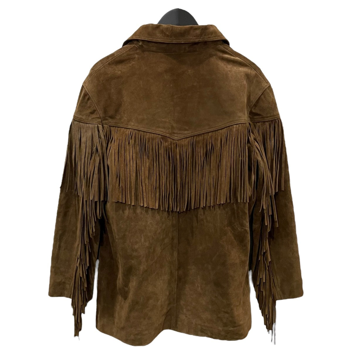 Leonie(レオニィ) レザージャケット スエードフリンジコート