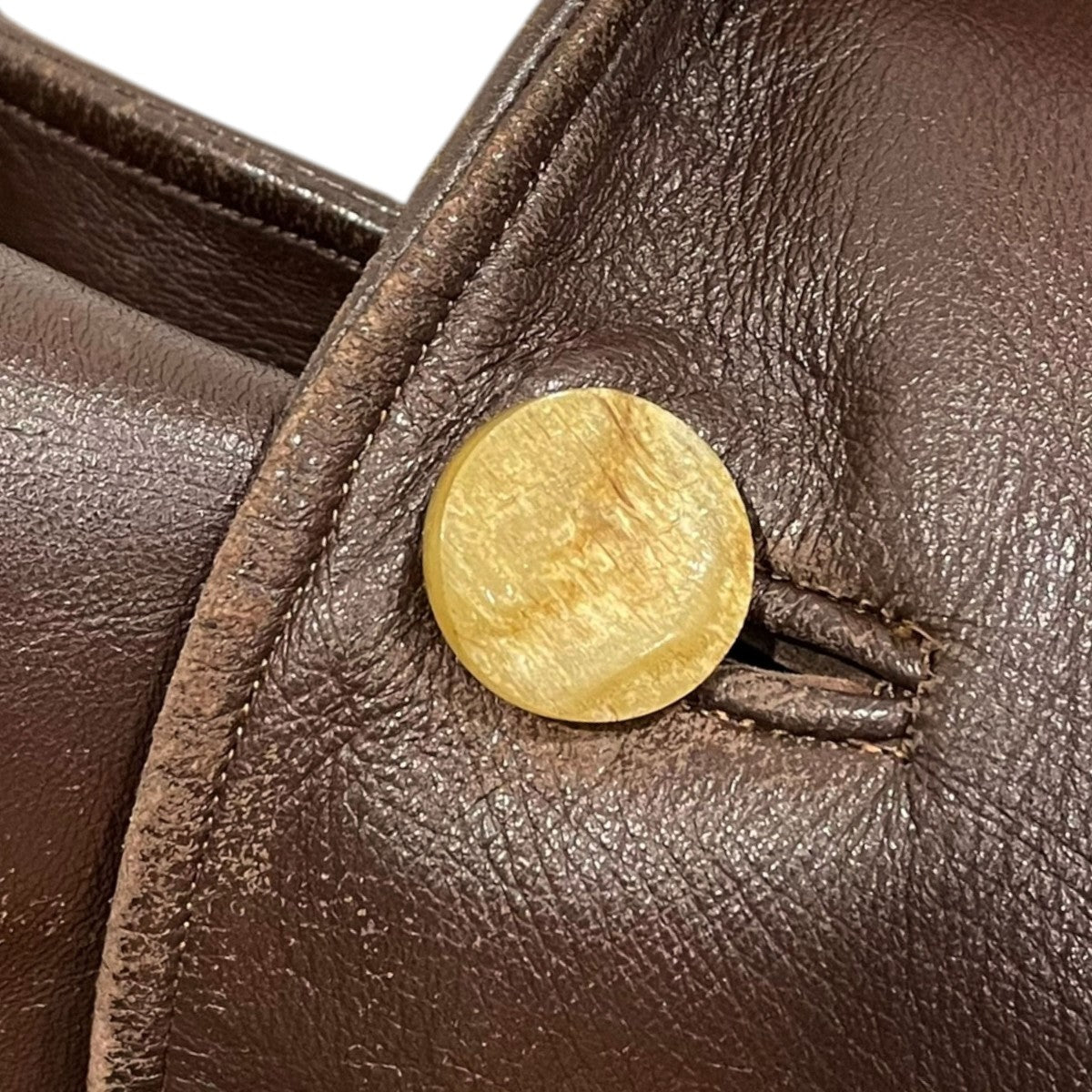 フランス軍 レザーテーラードジャケット