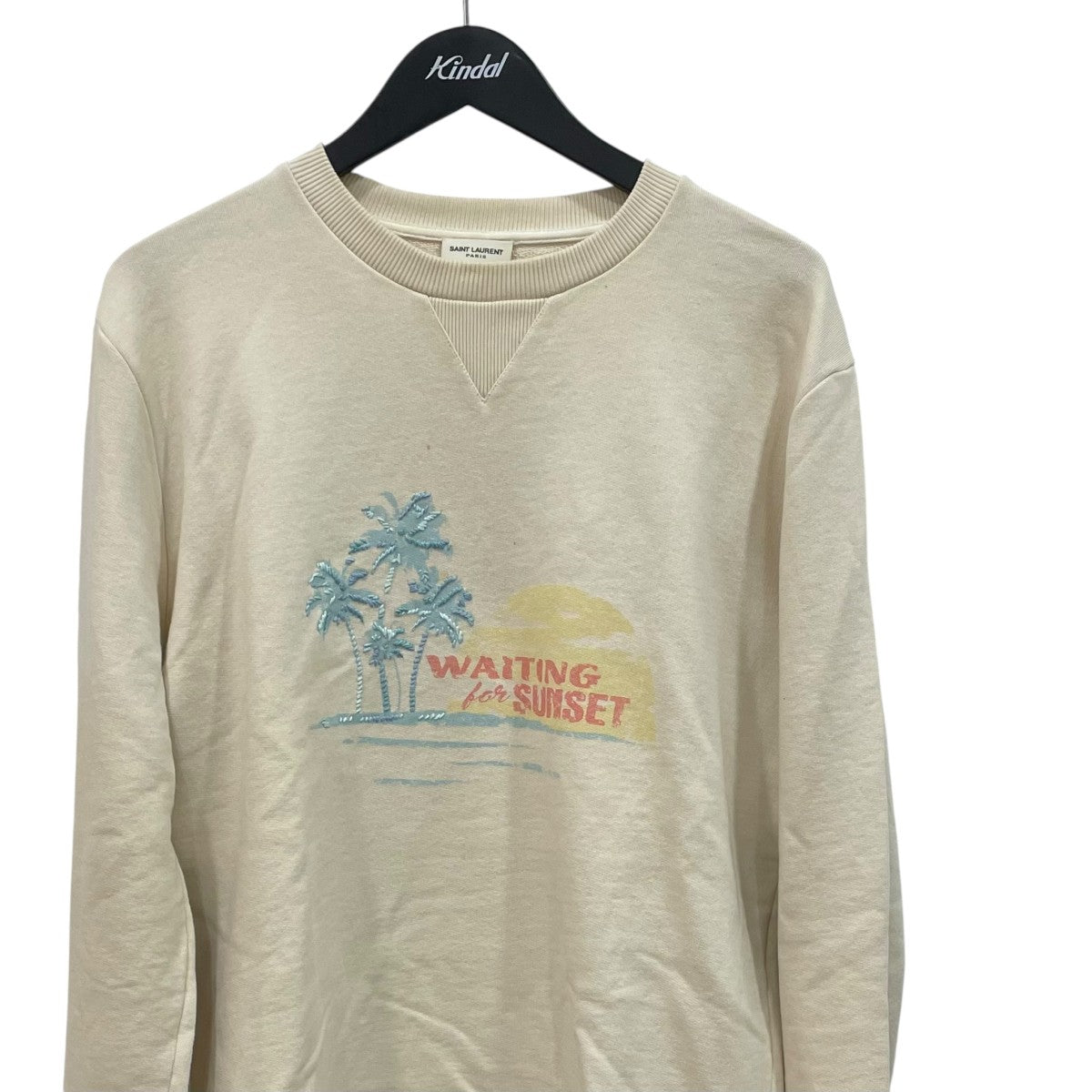 Saint Laurent Paris WAITING FOR SUNSETスウェット500651 古着・中古-2枚目のアイテム画像