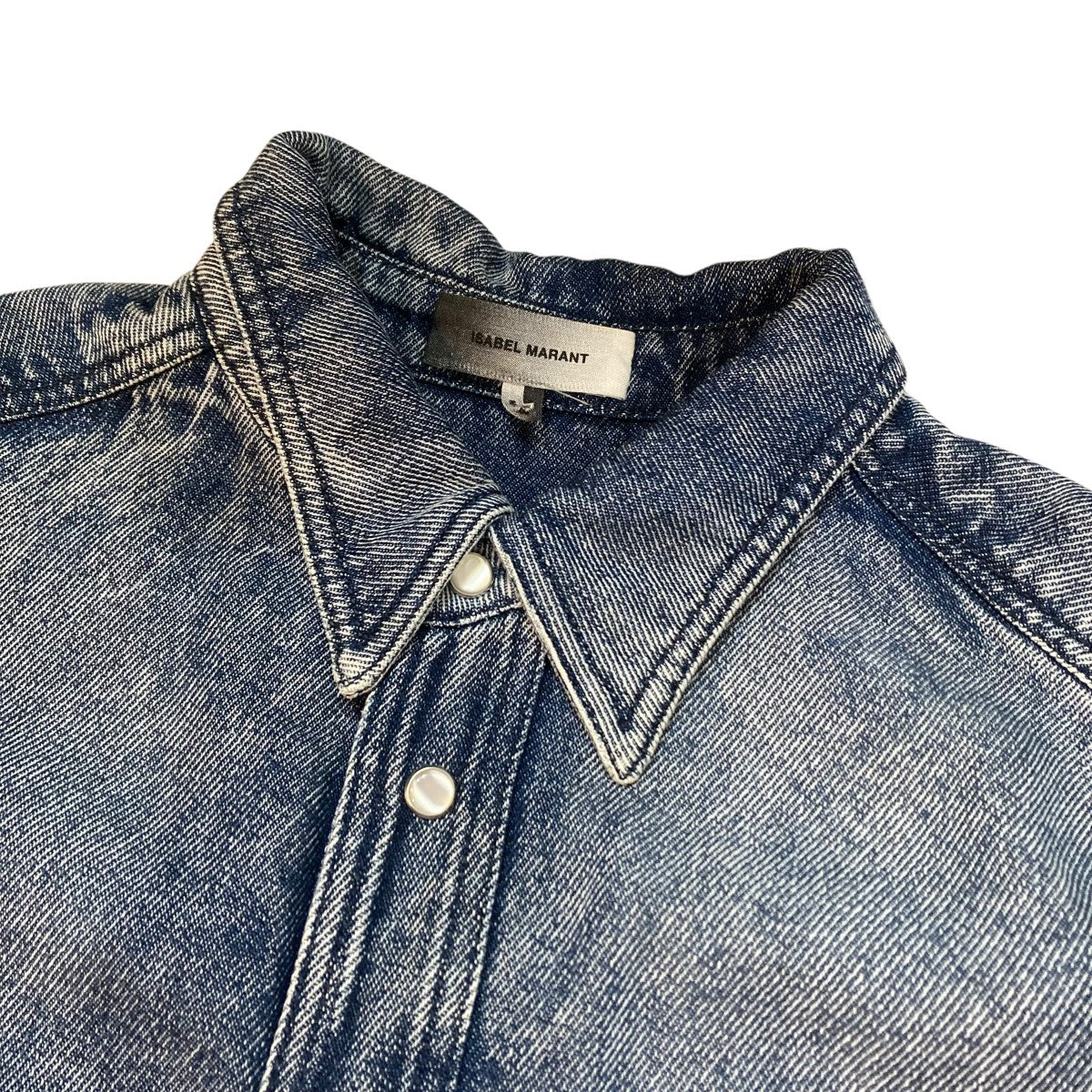 ISABEL MARANT デニムシャツCH0756-21A022H 古着・中古-3枚目のアイテム画像