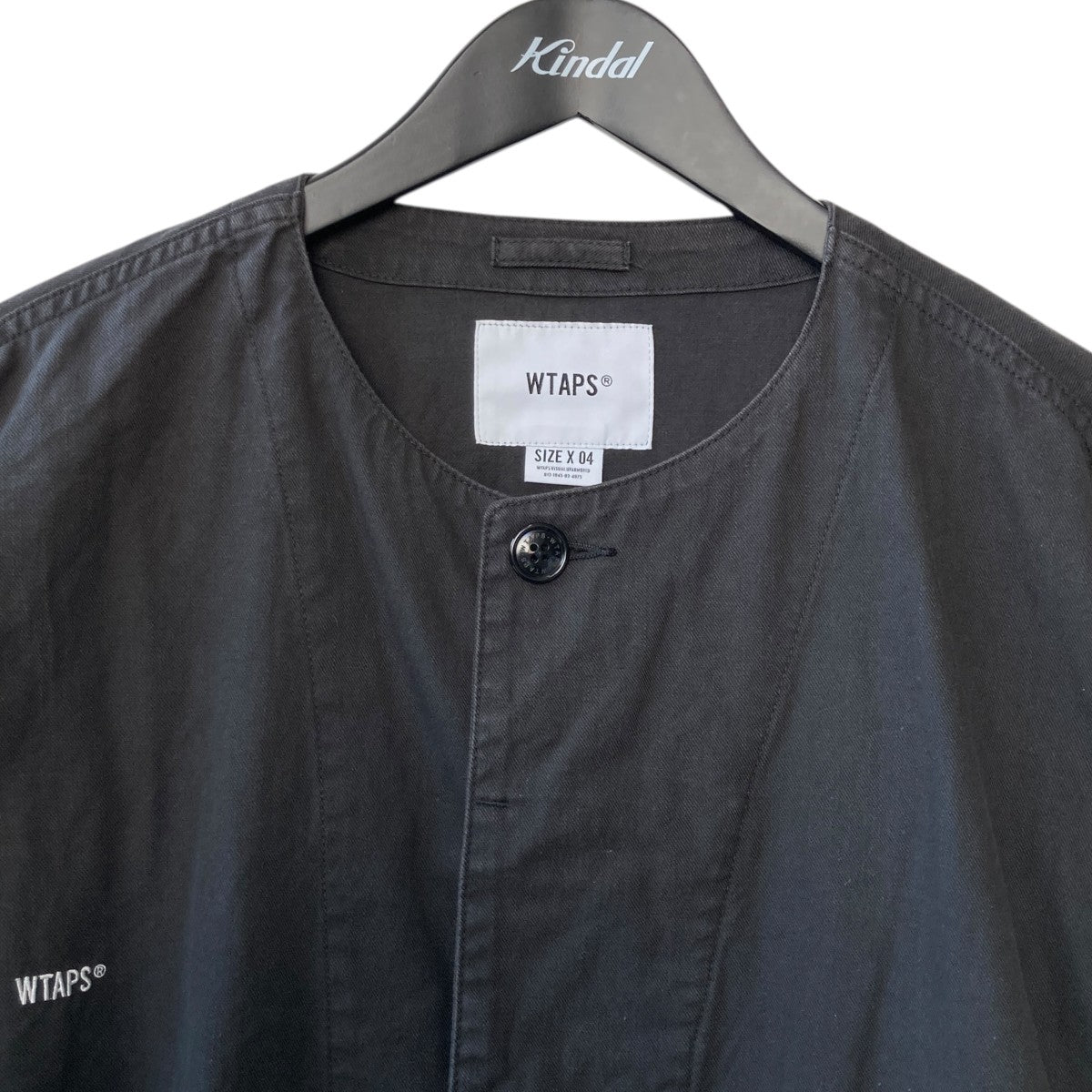 WTAPS(ダブルタップス) SKIT SHIRTノーカラー シャツ182WVDT-SHM01