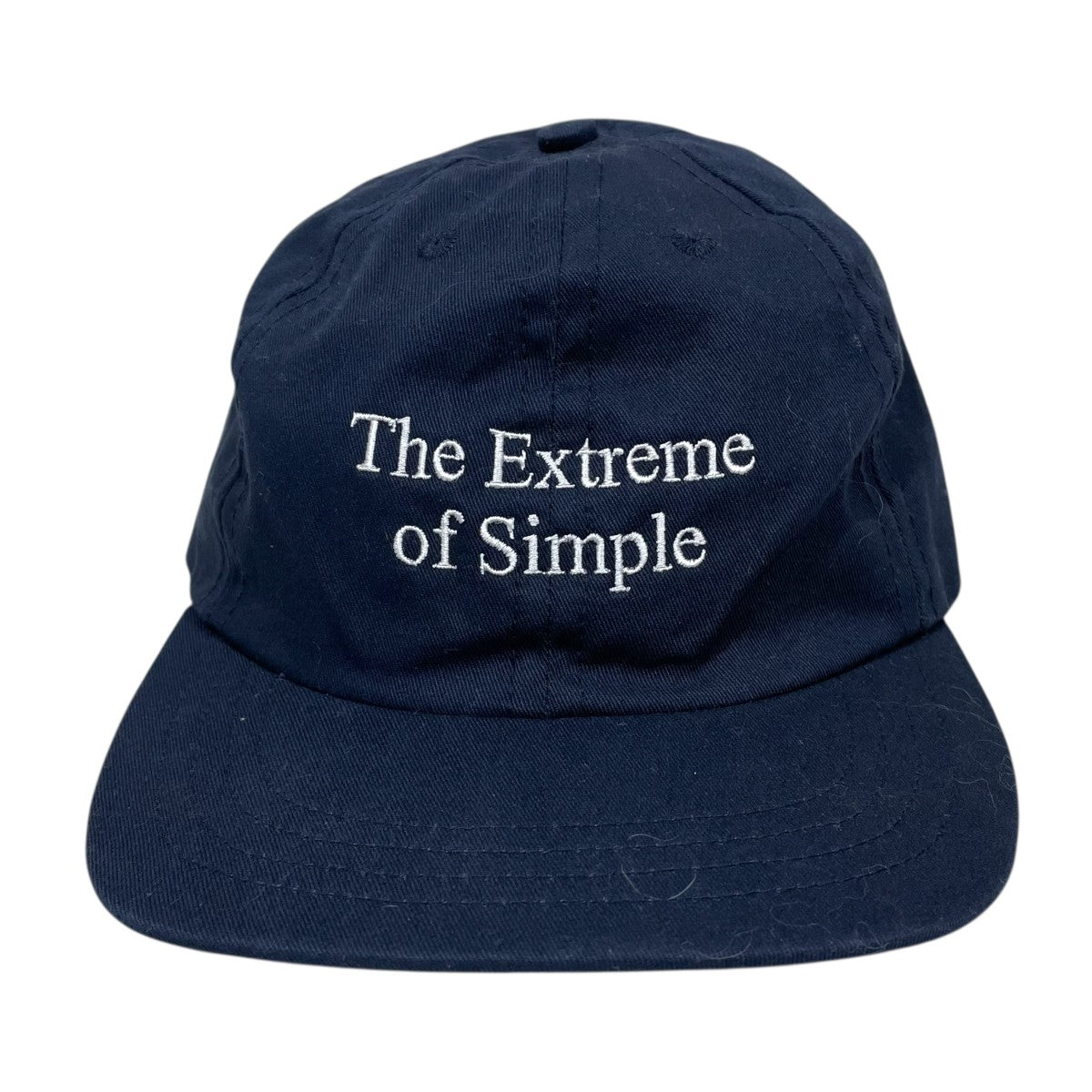 24SS コットンキャップ COTTON CAP The Extreme of Simple Cap