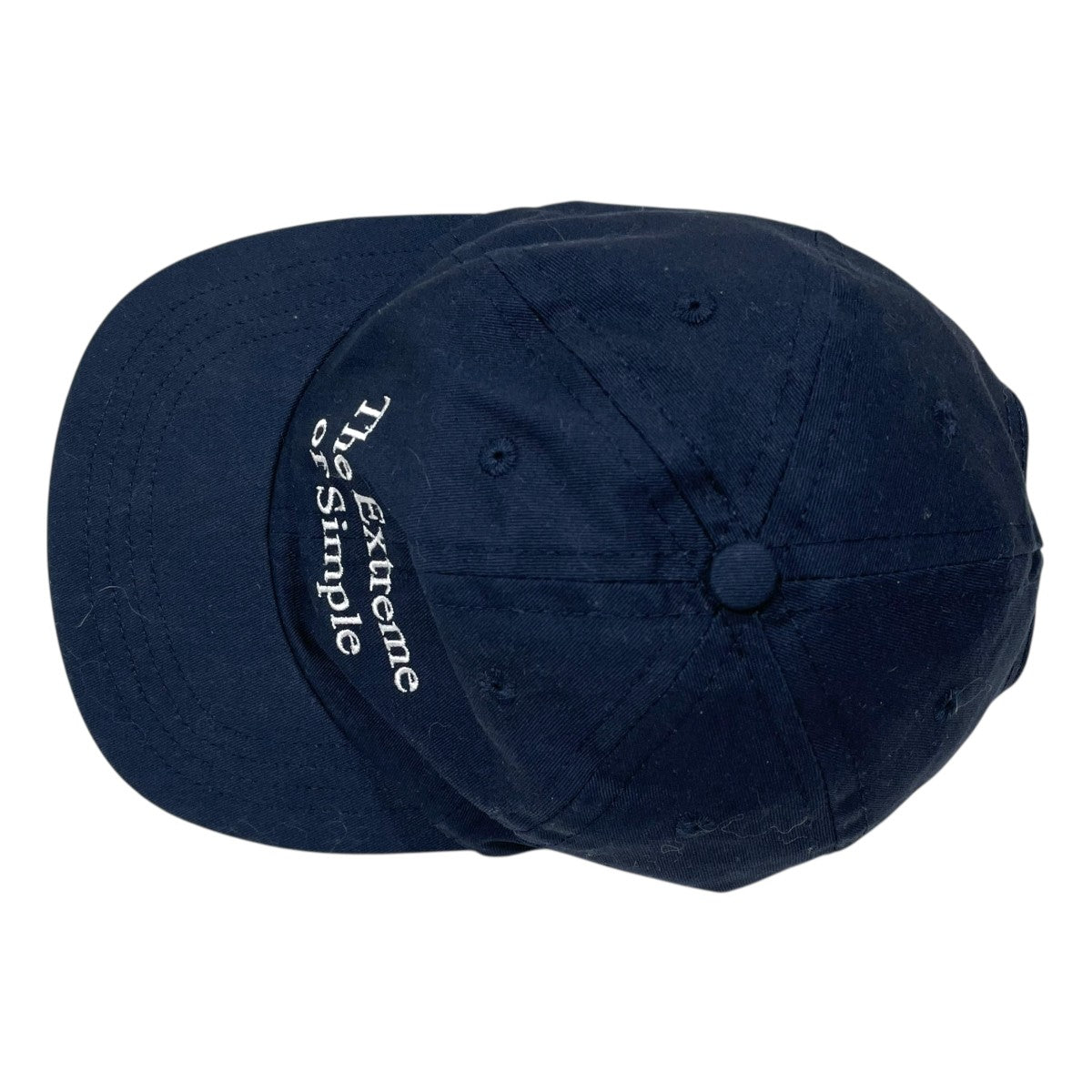 24SS コットンキャップ COTTON CAP The Extreme of Simple Cap
