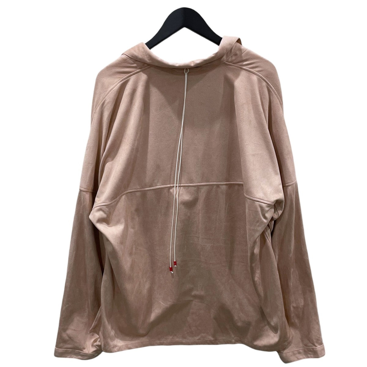 ANCELLM 23AW プルオーバーシャツ VEGAN LEATHER SKIPPER SHIRT ヴィーガンレザー スキッパーシャツ ANC-SH27 古着・中古-2枚目のアイテム画像