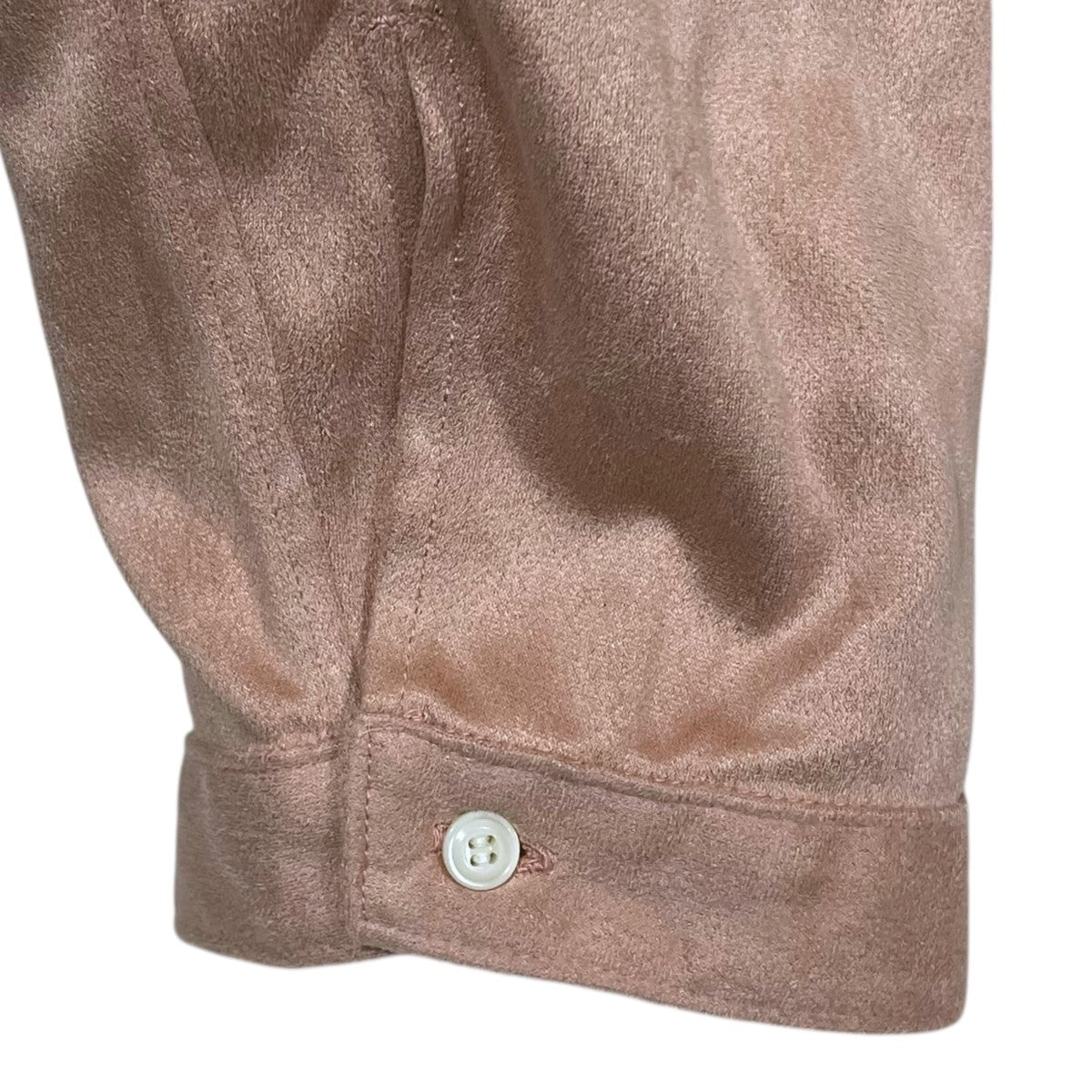 ANCELLM 23AW プルオーバーシャツ VEGAN LEATHER SKIPPER SHIRT ヴィーガンレザー スキッパーシャツ ANC-SH27 古着・中古-4枚目のアイテム画像