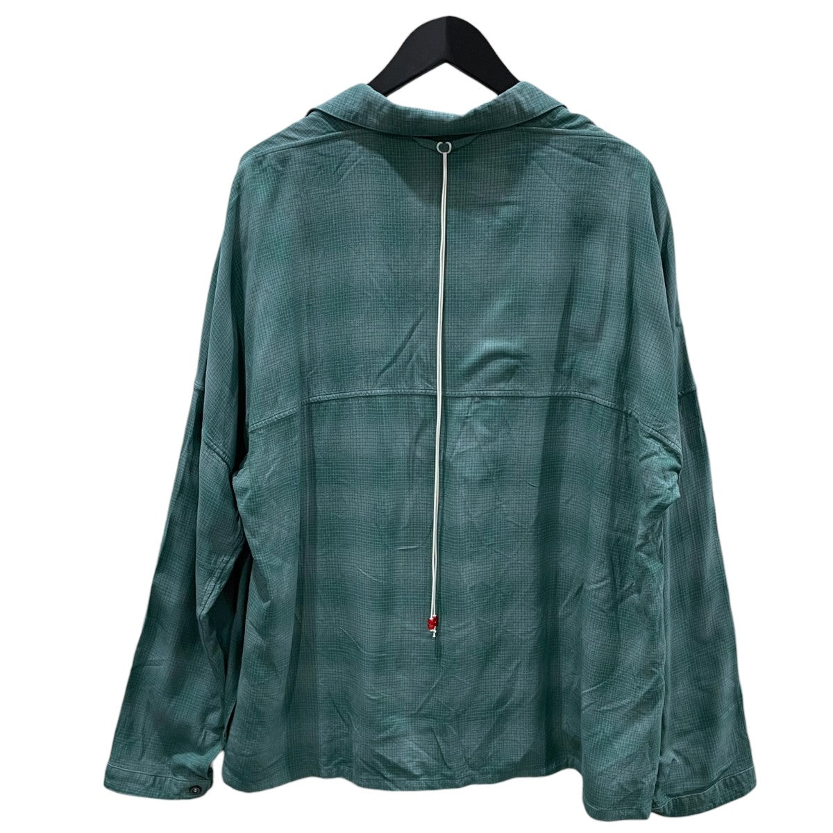 ANCELLM 24SS オンブレチェックプルオーバー シャツ OMBRE CHECK PULLOVER SHIRT ANC-SH17 古着・中古-2枚目のアイテム画像