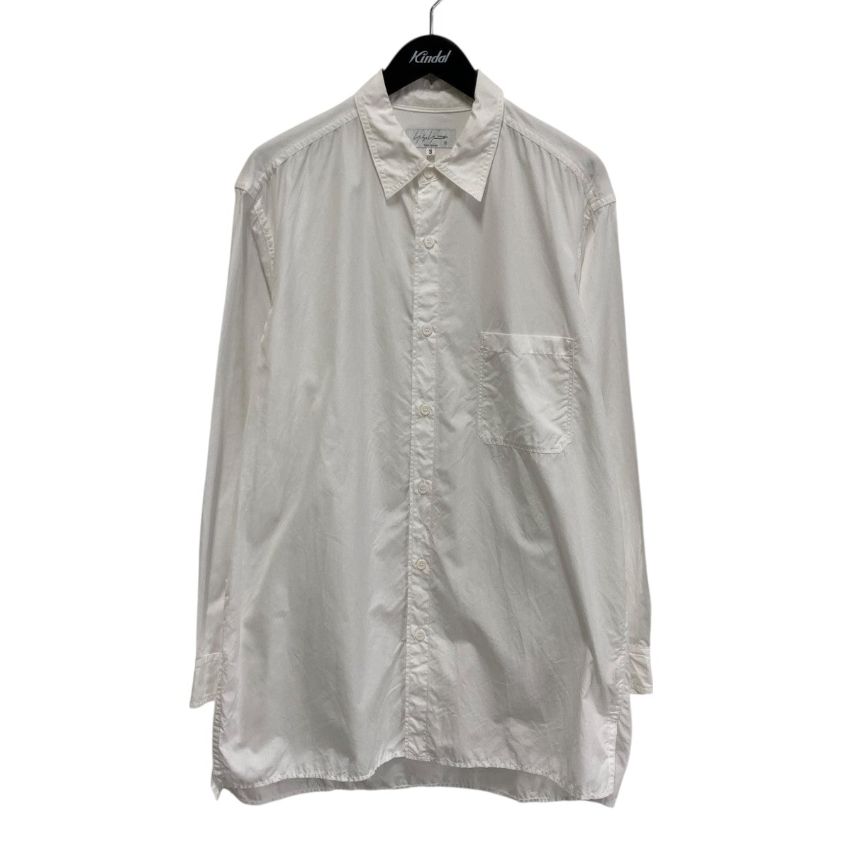 Yohji Yamamoto pour homme 長袖シャツHG-B01-001 古着・中古-1枚目のアイテム画像
