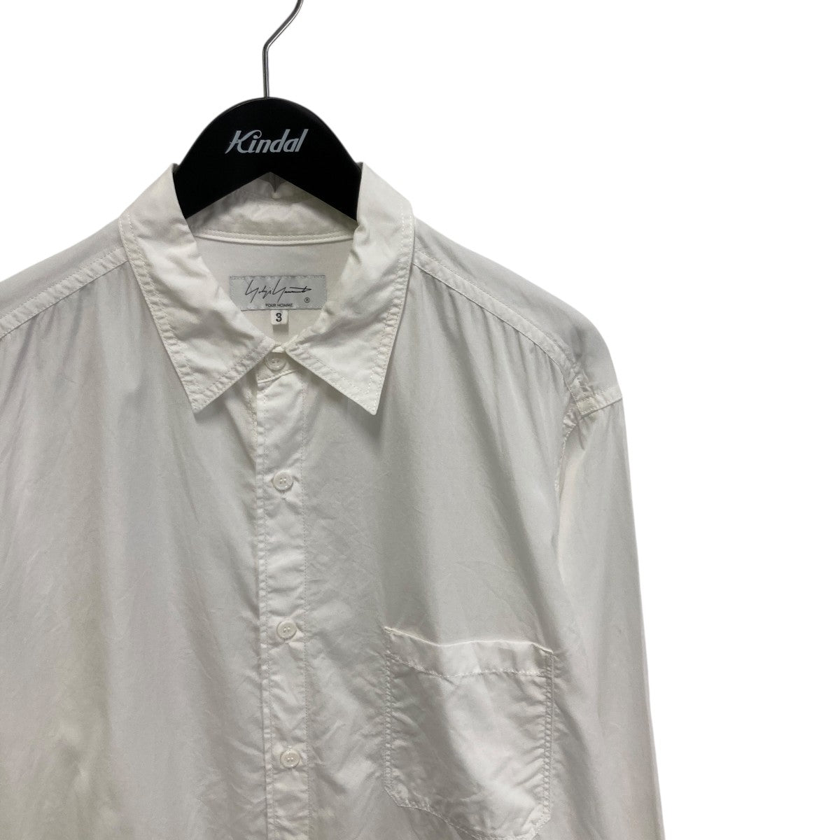 Yohji Yamamoto pour homme 長袖シャツHG-B01-001 古着・中古-3枚目のアイテム画像
