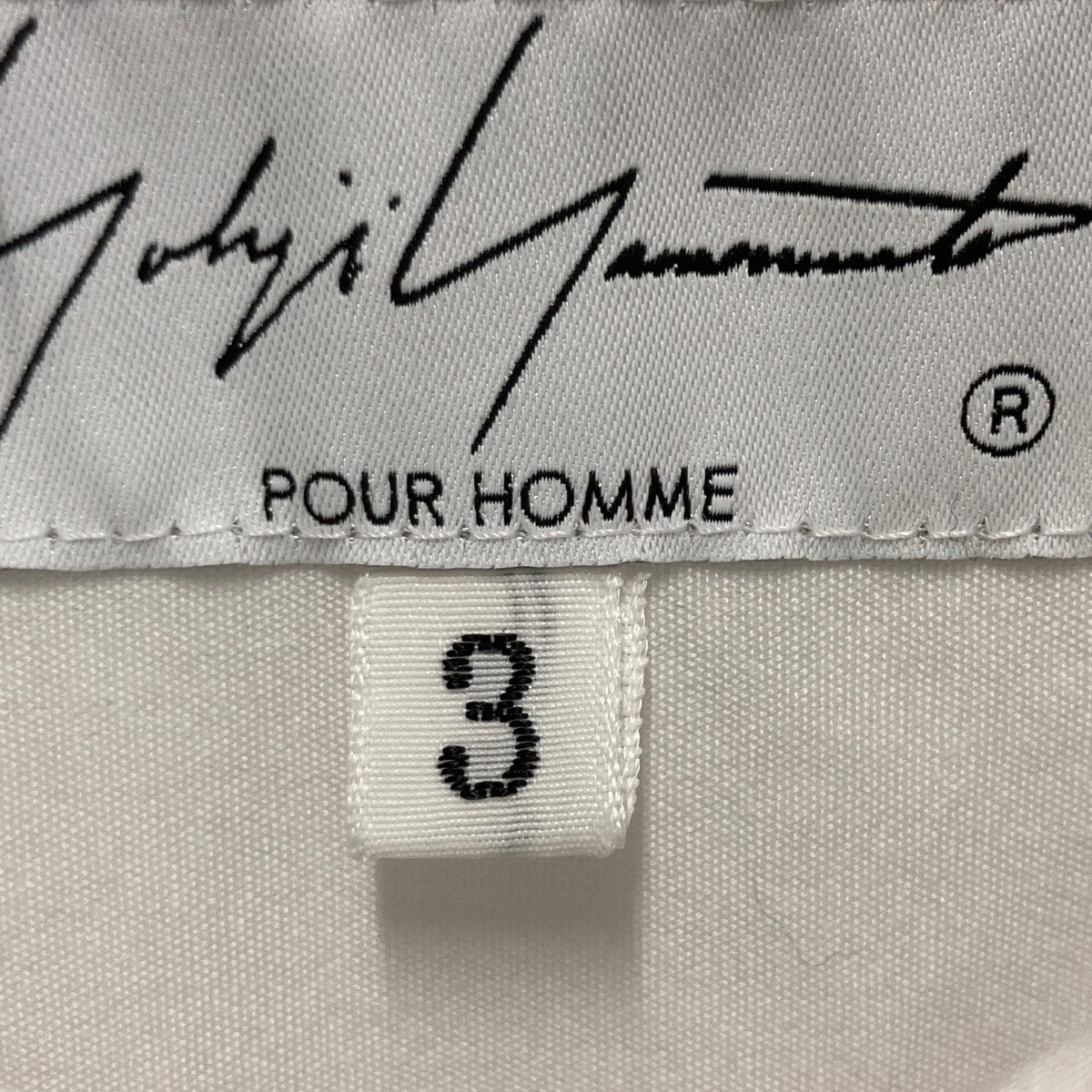 Yohji Yamamoto pour homme 長袖シャツHG-B01-001 古着・中古-5枚目のアイテム画像