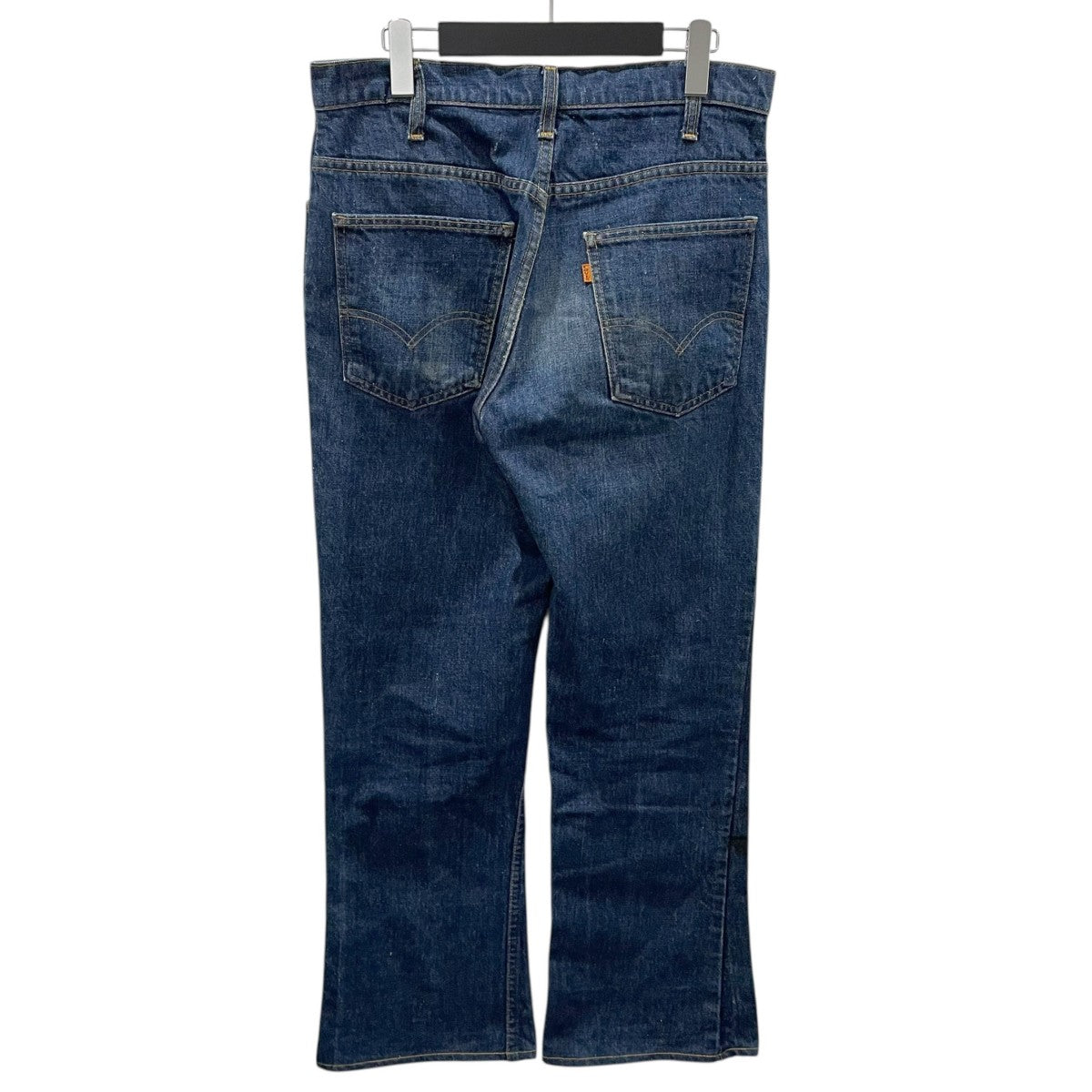 LEVI’S フレアデニムパンツ ボタン裏4 42TALON オレンジタブ 古着・中古-2枚目のアイテム画像