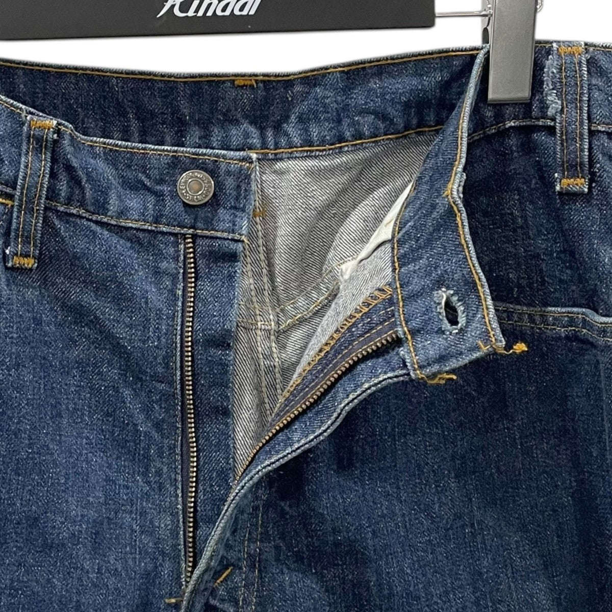 LEVI'S(リーバイス) フレアデニムパンツ ボタン裏4 42TALON オレンジ