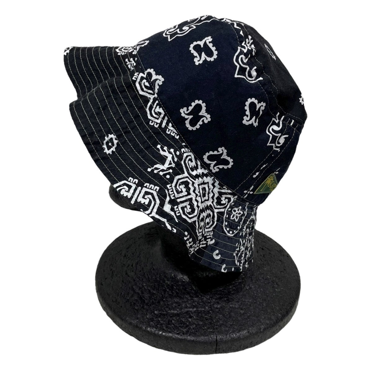 バンダナパッチワークpt バケットHAT（長ツバ） EK-1233XH
