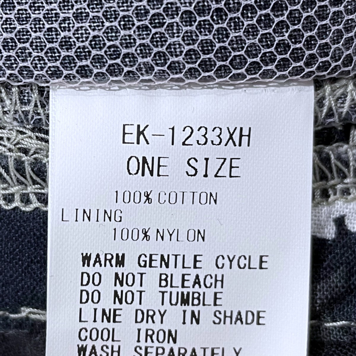 バンダナパッチワークpt バケットHAT（長ツバ） EK-1233XH