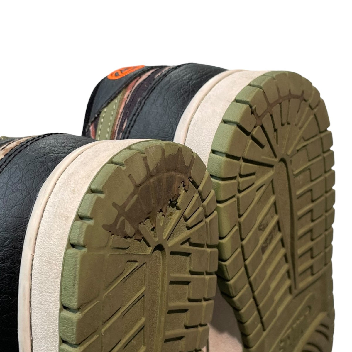 NIKE DUNK LOW SE BLACK MULTI CAMOローカットスニーカーDH0957-001 古着・中古-9枚目のアイテム画像