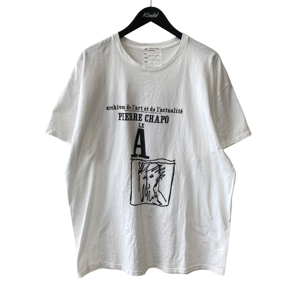BLACKBIRD short sleeve cutsewn TシャツB-chapo-T02 古着・中古-1枚目のアイテム画像