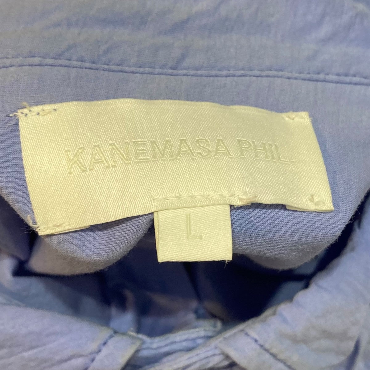 KANEMASA PHIL． 46G Artisan L S Shirt長袖シャツKM25A-020 古着・中古-7枚目のアイテム画像
