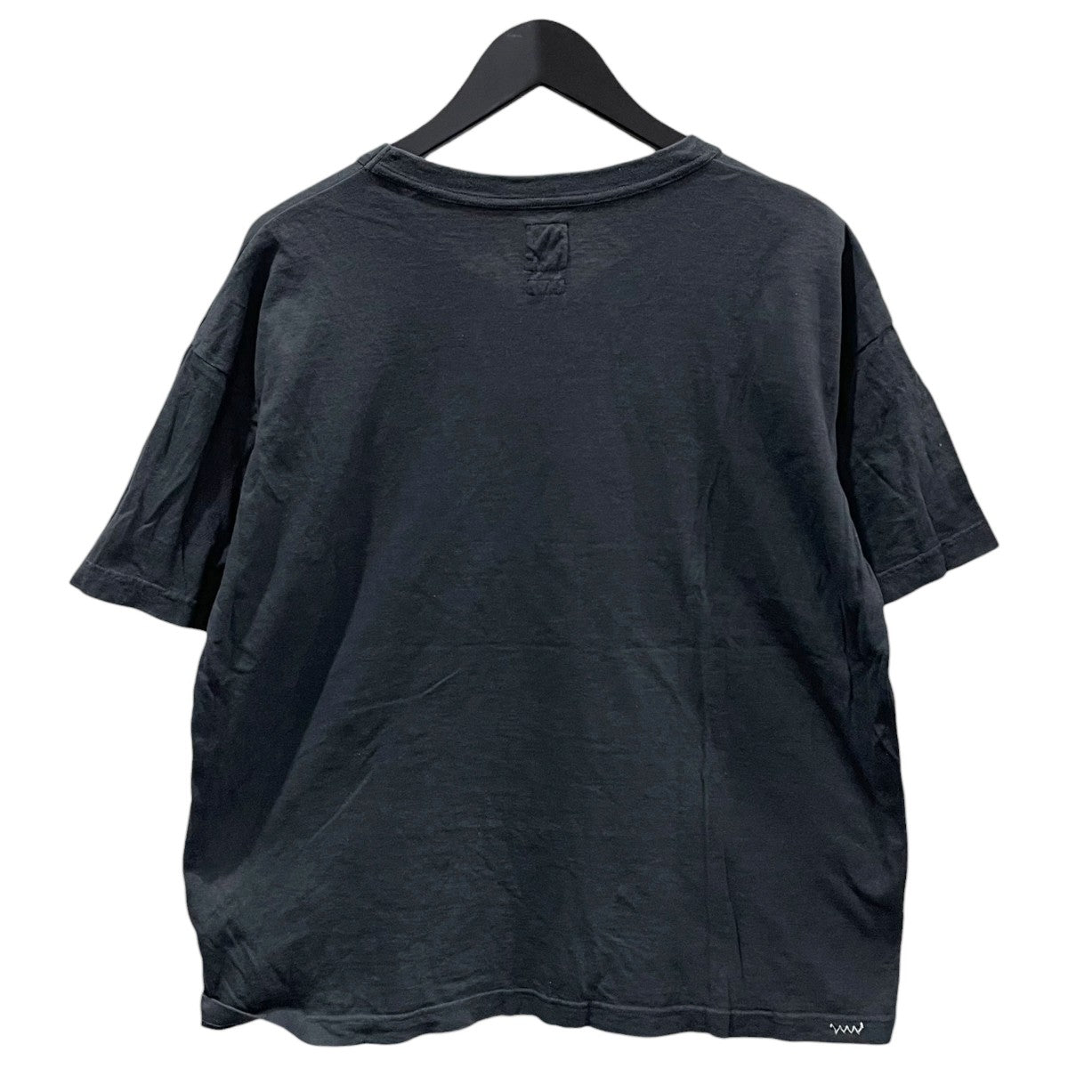 VISVIM 25SS ダメージ加工Tシャツ JUMBO TEE S／S V CRASH ジャンボ ティー ショートスリーブ ブイ クラッシュ 0325105010003 古着・中古-2枚目のアイテム画像