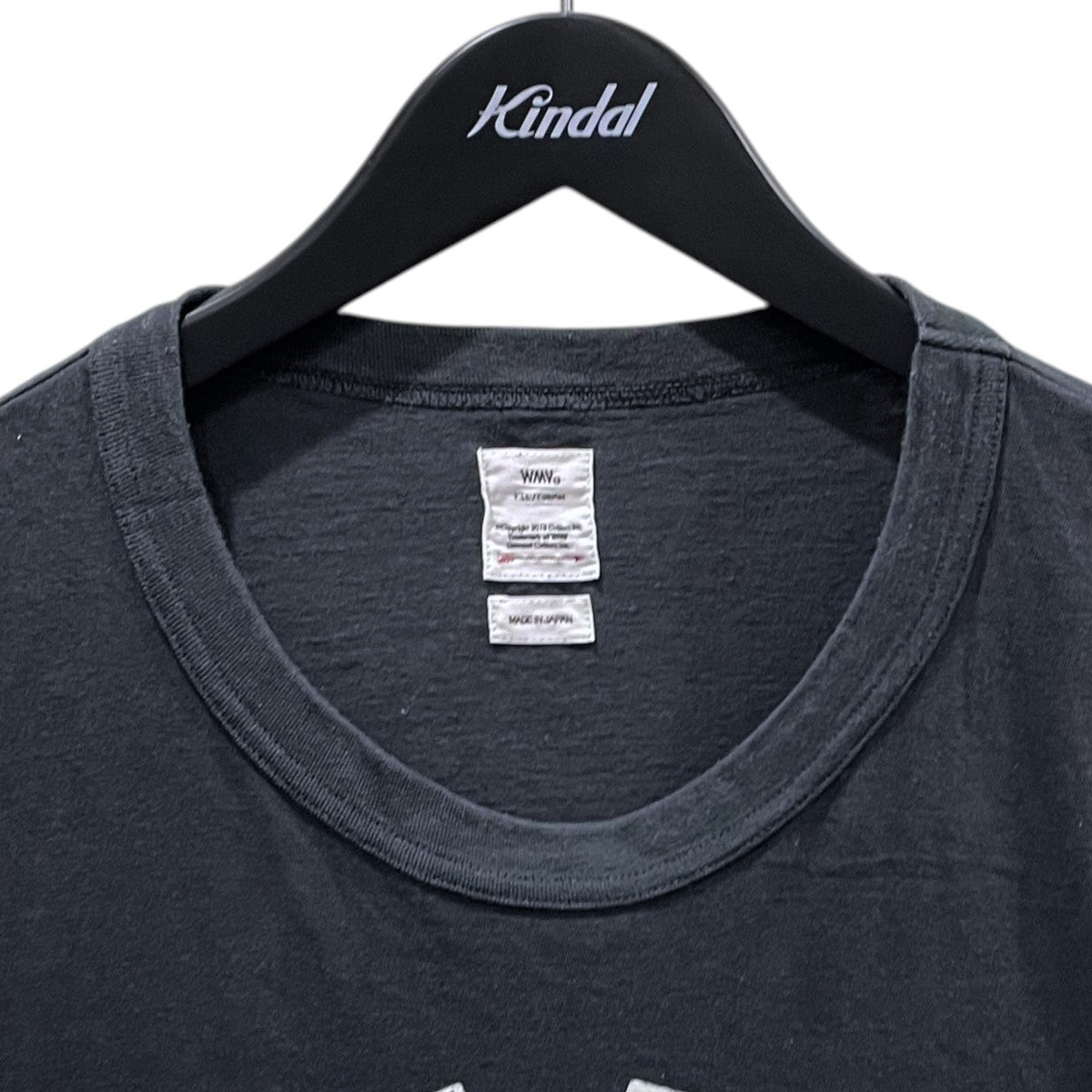 VISVIM 25SS ダメージ加工Tシャツ JUMBO TEE S／S V CRASH ジャンボ ティー ショートスリーブ ブイ クラッシュ 0325105010003 古着・中古-3枚目のアイテム画像