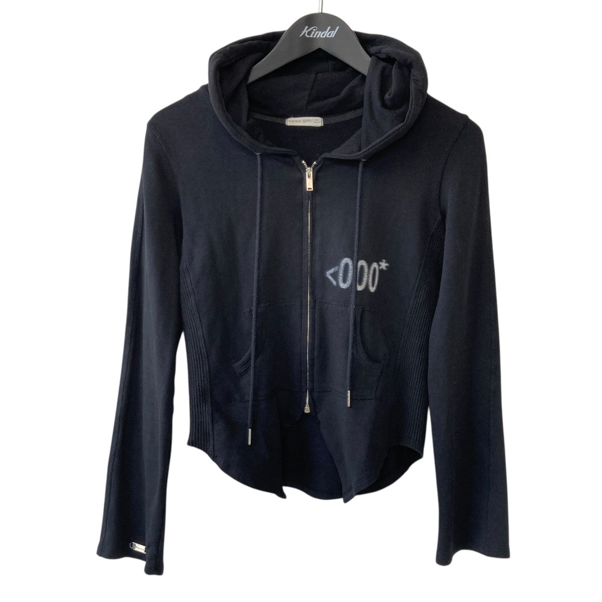 EMPTY SLIM FIT HOODIE ZIP UPジップパーカー