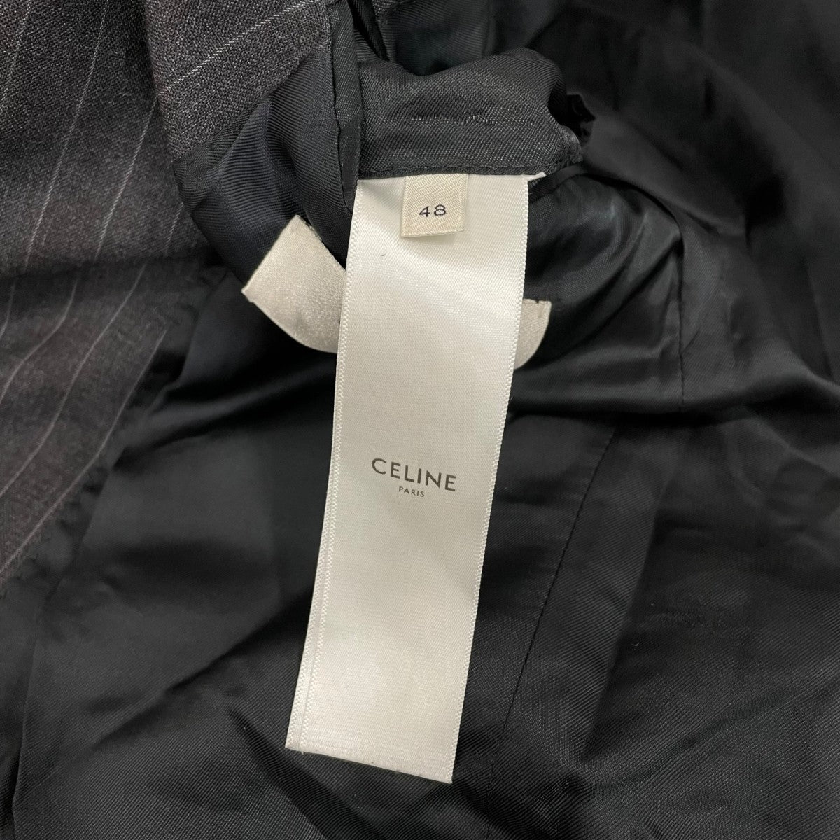 CELINE ストライプジャケット25AA4948D 古着・中古-8枚目のアイテム画像