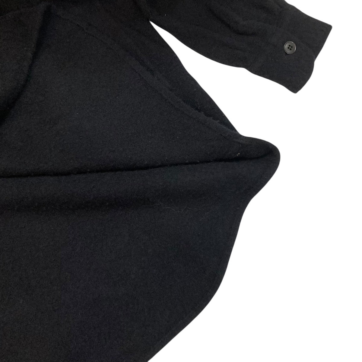 縮絨ウールハーフジップニットシャツ  Y03-02010