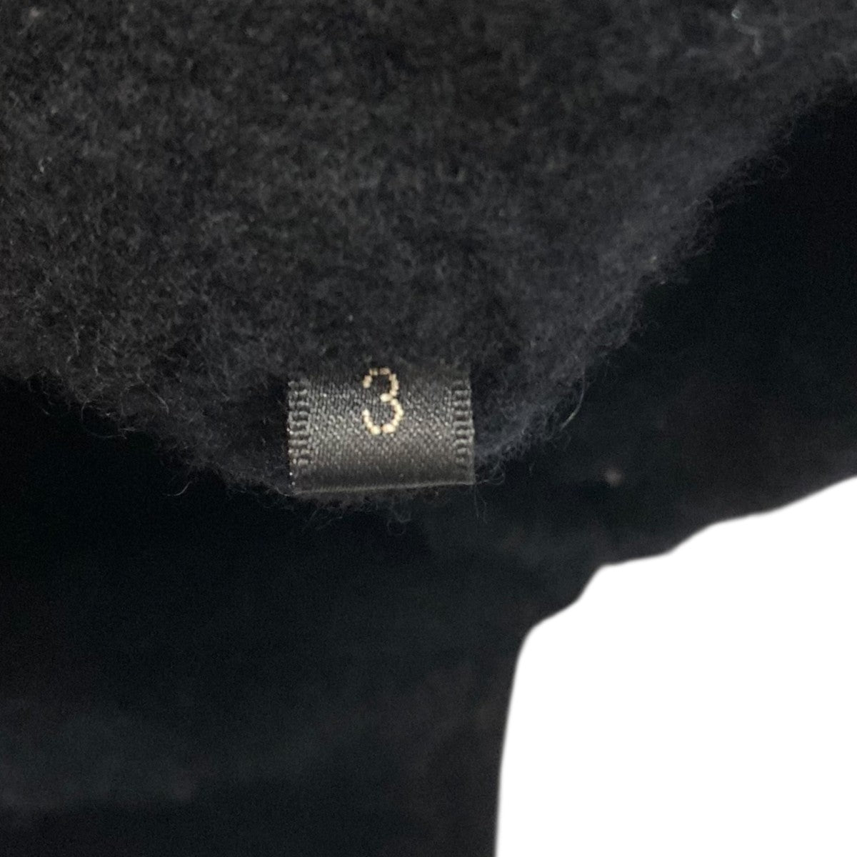 COMOLI(コモリ) 縮絨ウールハーフジップニットシャツ Y03-02010 Y03