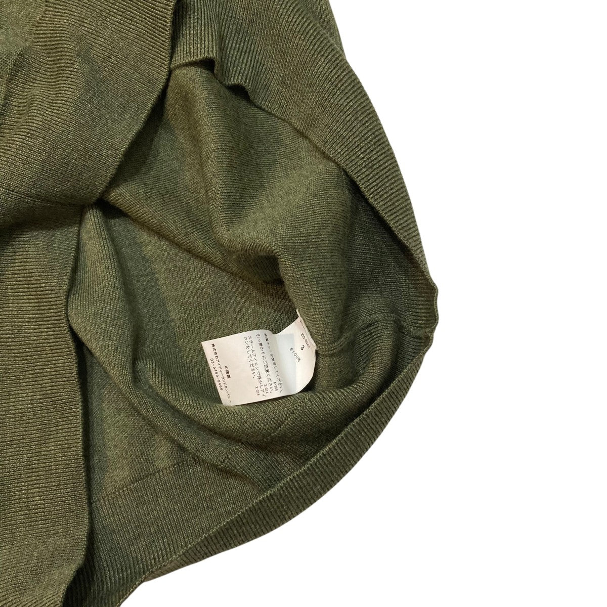 HIGH GAUGE KNIT POLOニットポロシャツ233-60207