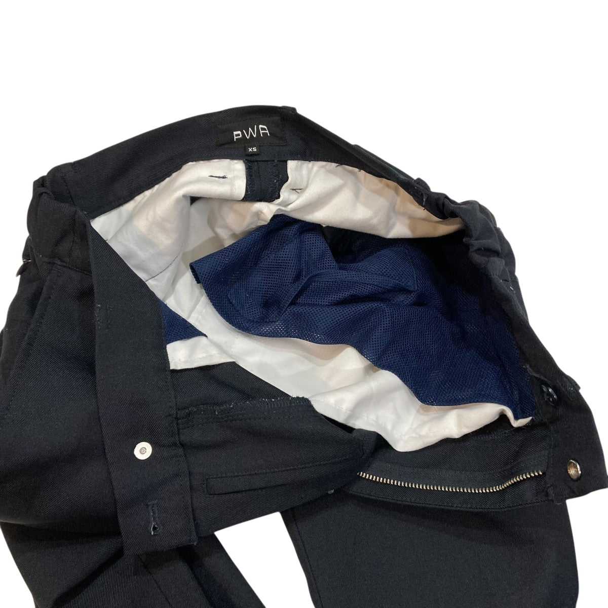 PWA(プア) UNIHOME-03スラックスP07C002-PT02 P07C002-PT02 ネイビー