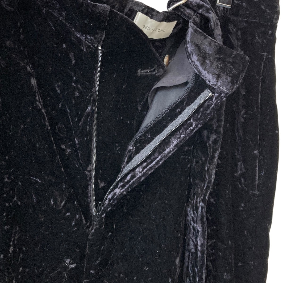 ベロア ワンショルダーパンツ17AW-ID-PT01