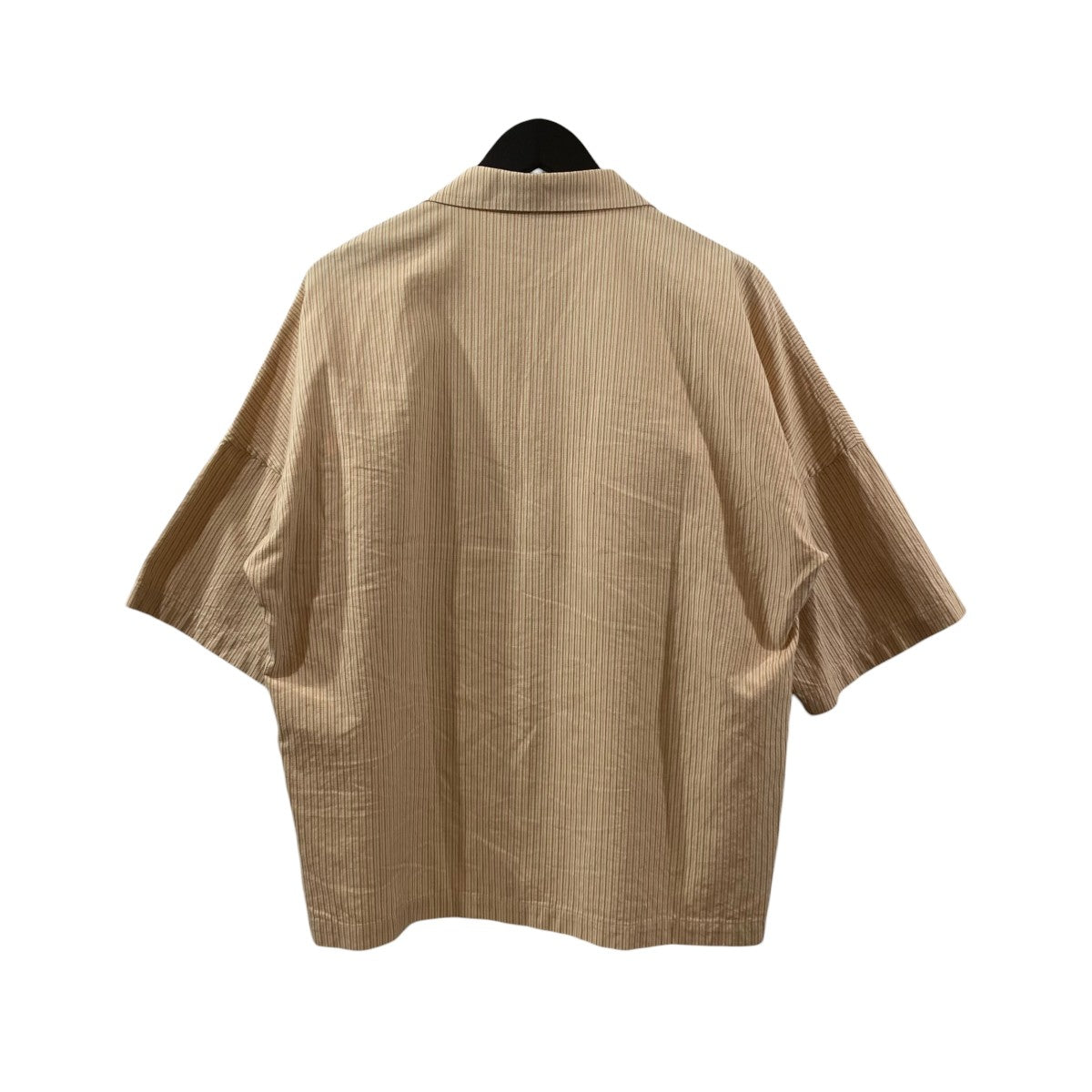 SUNSEA BUENA VISTA STRIPE SHIRT半袖シャツ19S24 古着・中古-2枚目のアイテム画像