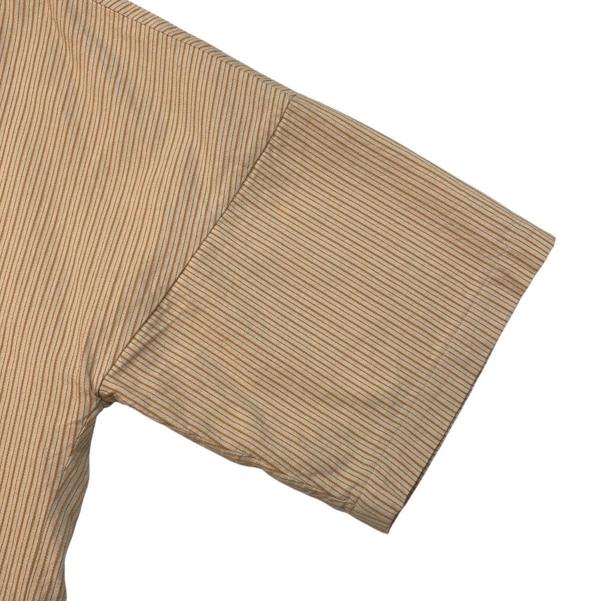SUNSEA BUENA VISTA STRIPE SHIRT半袖シャツ19S24 古着・中古-4枚目のアイテム画像