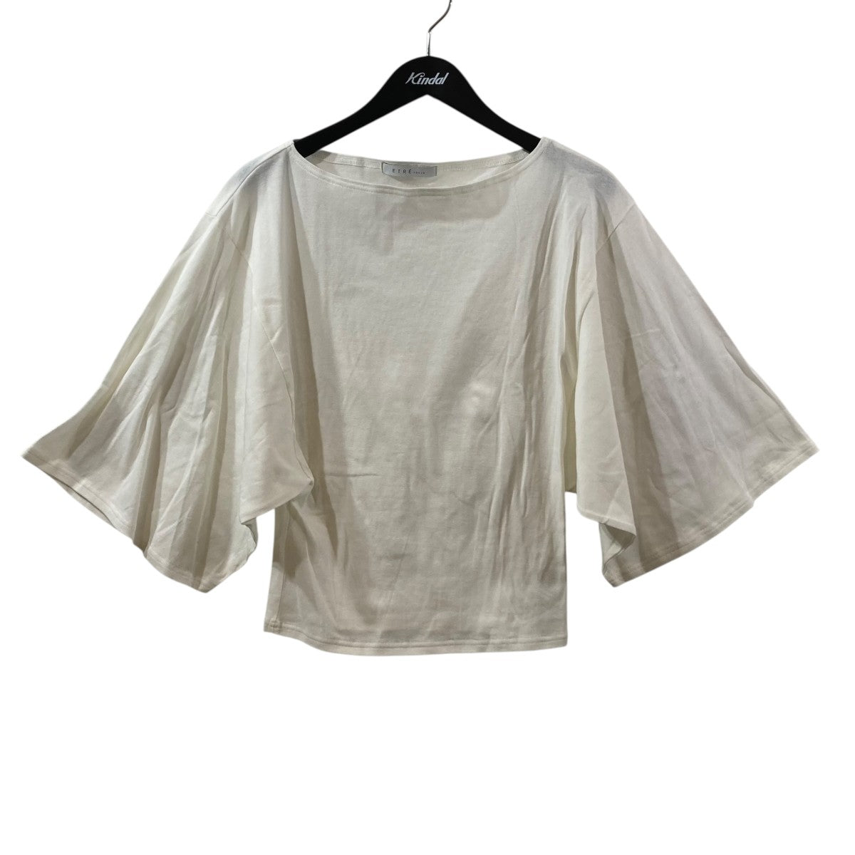 ETRE TOKYO BOXスリーブカットトップス半袖Tシャツ1224312140-0 古着・中古-1枚目のアイテム画像