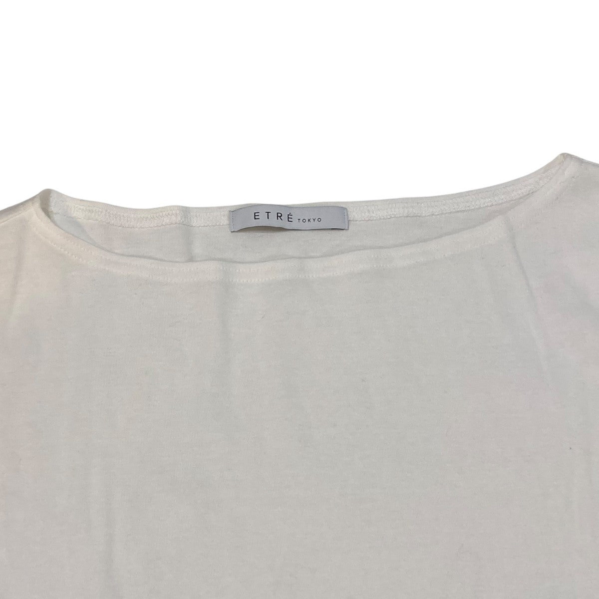 ETRE TOKYO BOXスリーブカットトップス半袖Tシャツ1224312140-0 古着・中古-3枚目のアイテム画像