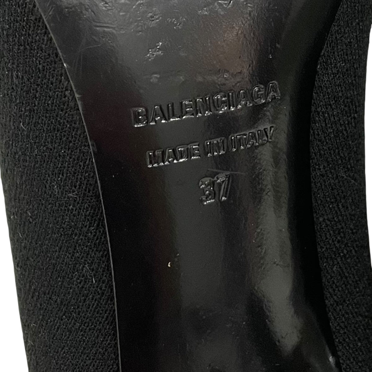 BALENCIAGA KNIT BOOTIEアンクルブーツ 古着・中古-10枚目のアイテム画像