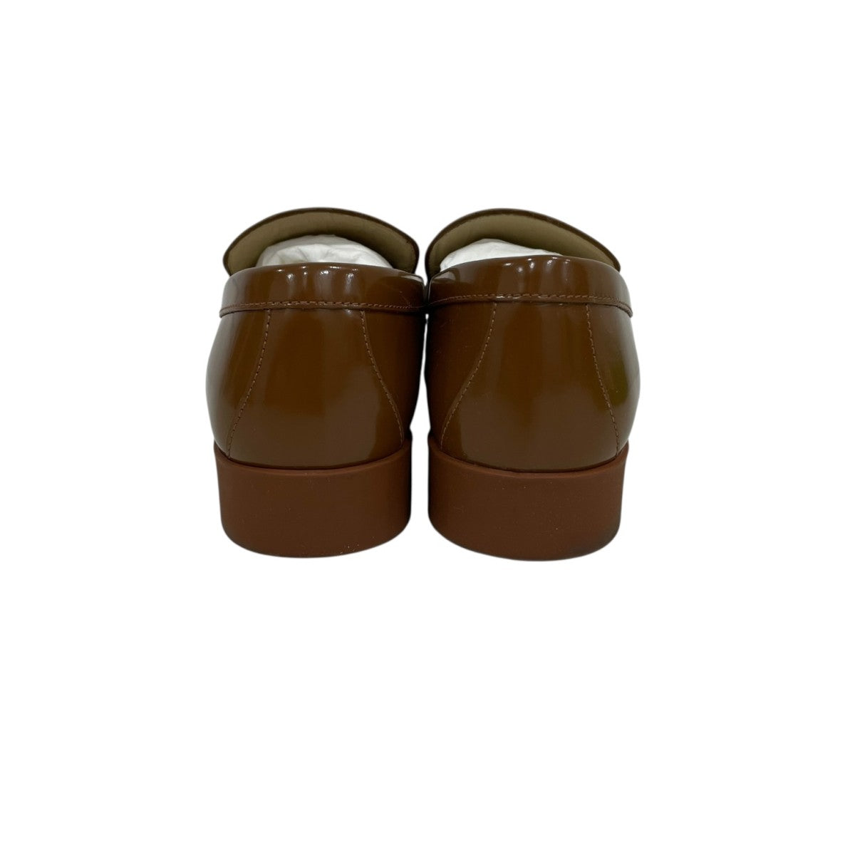 パテントレザーローファー