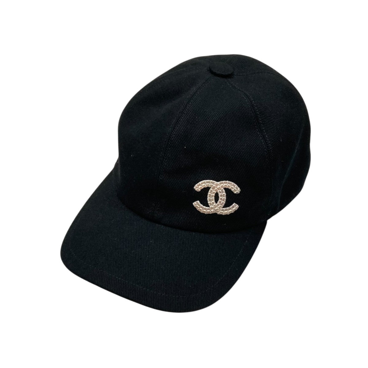 CC Baseball Cap ココマーク ラインストーンキャップ