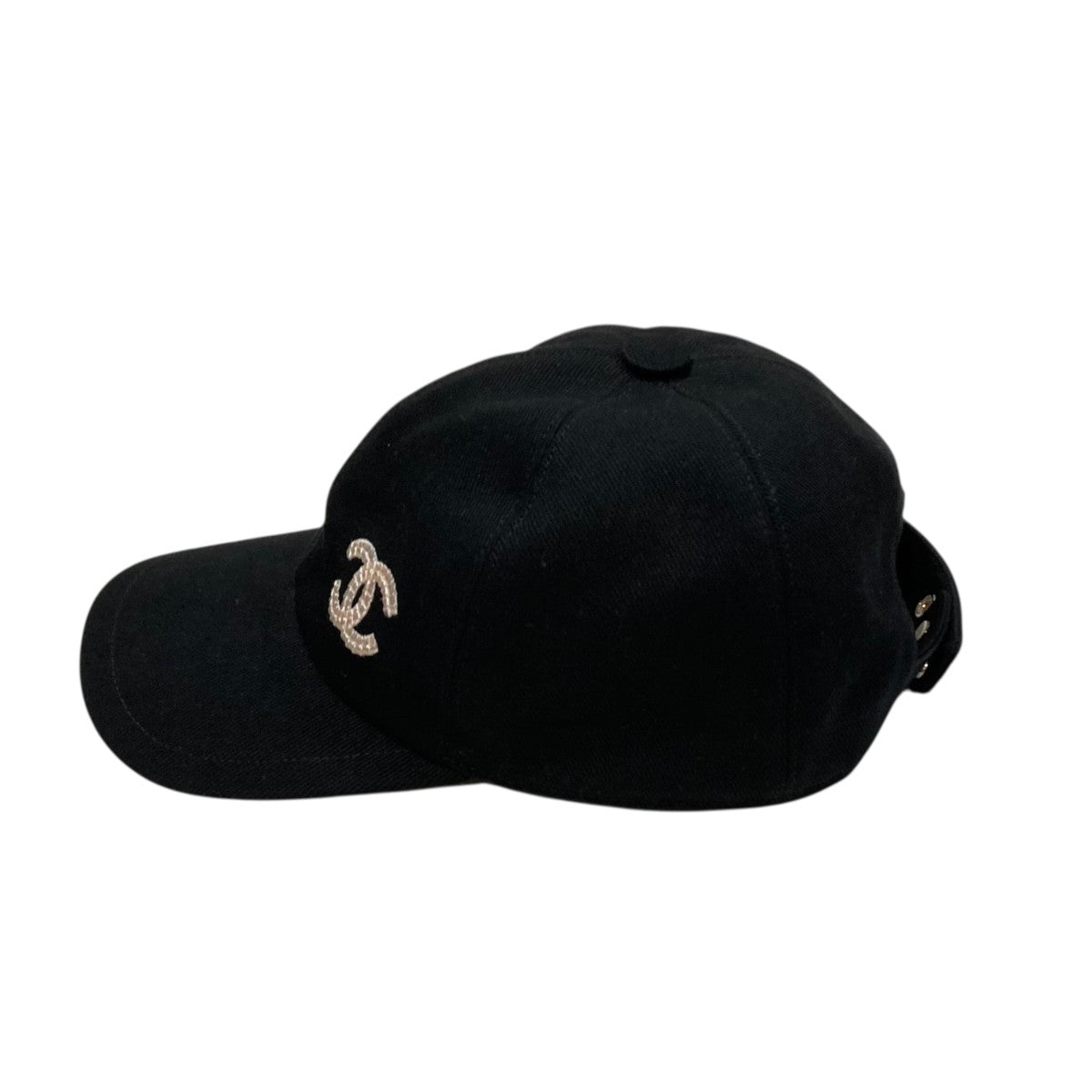 CC Baseball Cap ココマーク ラインストーンキャップ