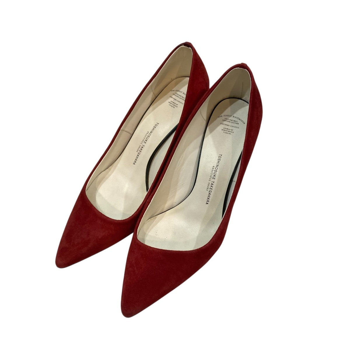 beautiful shoes スウェードスウェードパンプス