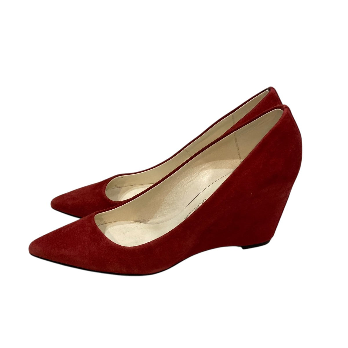 beautiful shoes スウェードスウェードパンプス