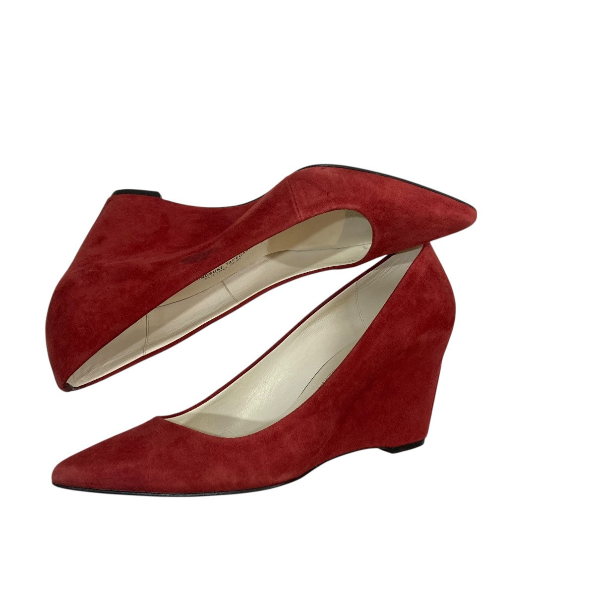 beautiful shoes スウェードスウェードパンプス