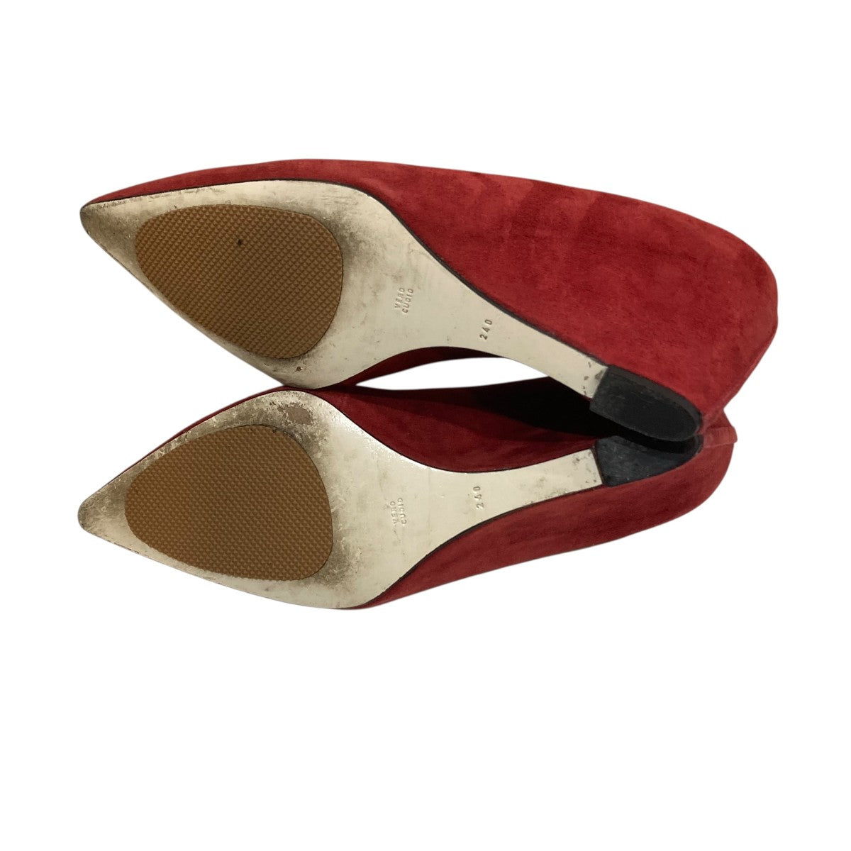 beautiful shoes スウェードスウェードパンプス