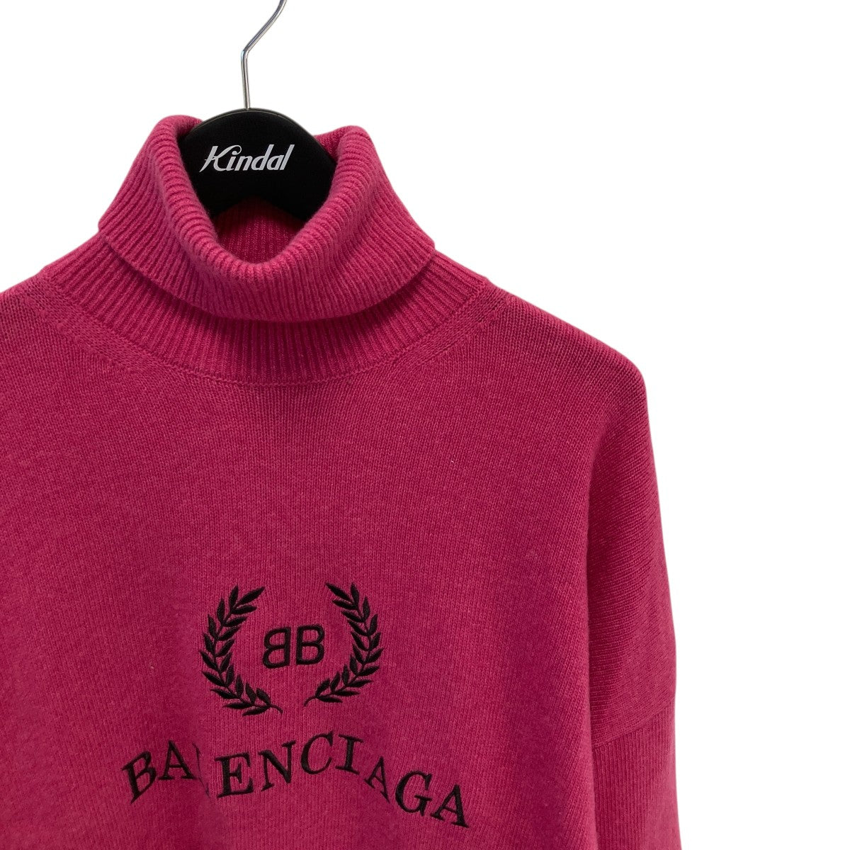 BALENCIAGA(バレンシアガ) TURTLENECK TOP WITH AN EMBROIDERED