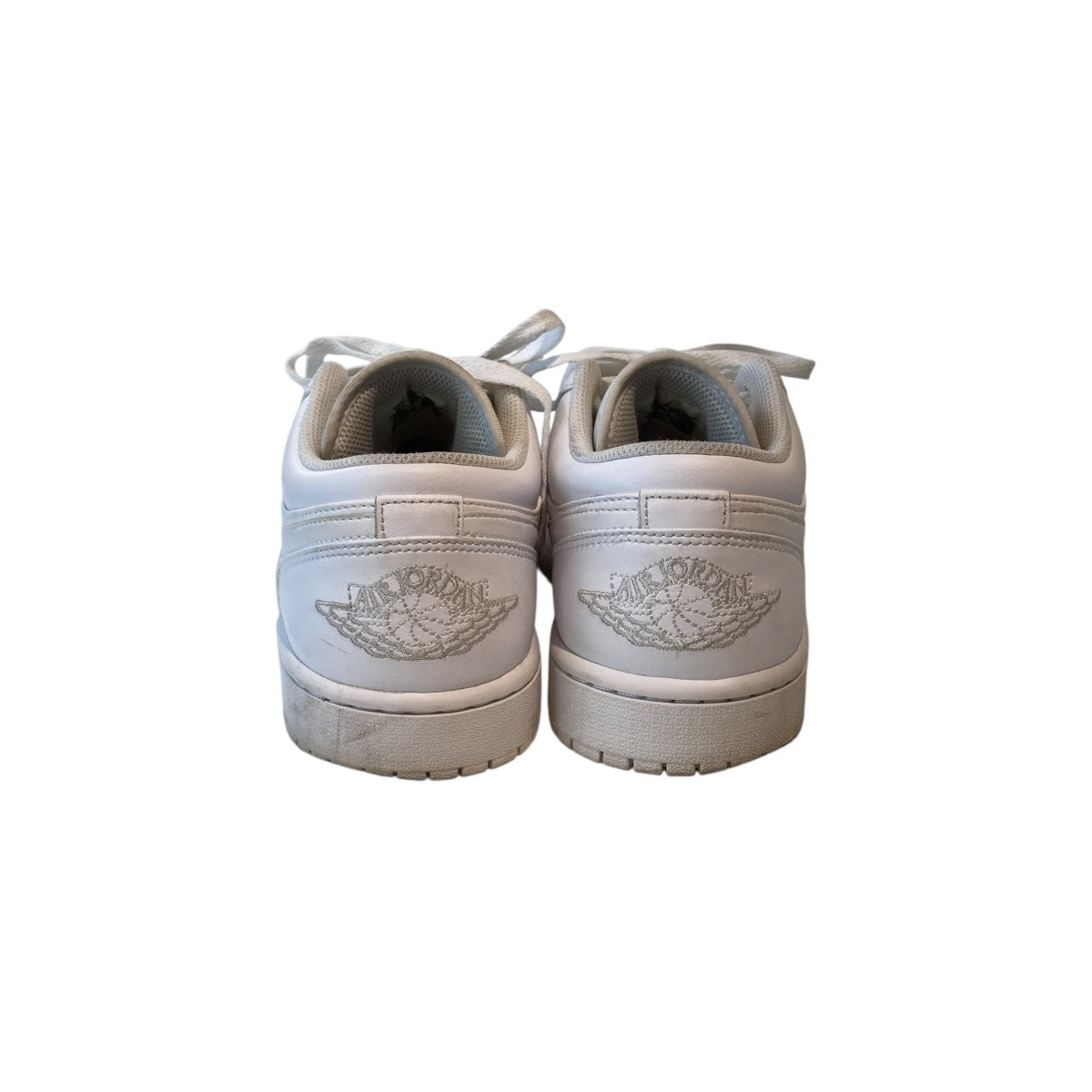 Air Jordan 1 Low Triple Whiteハイカットスニーカー553558-136