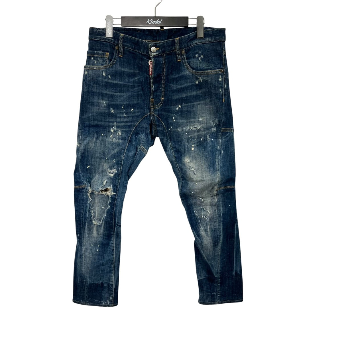 DSQUARED2 クラッシュ加工 TIDY BIKER JEANデニムパンツS71LB0266 古着・中古-1枚目のアイテム画像
