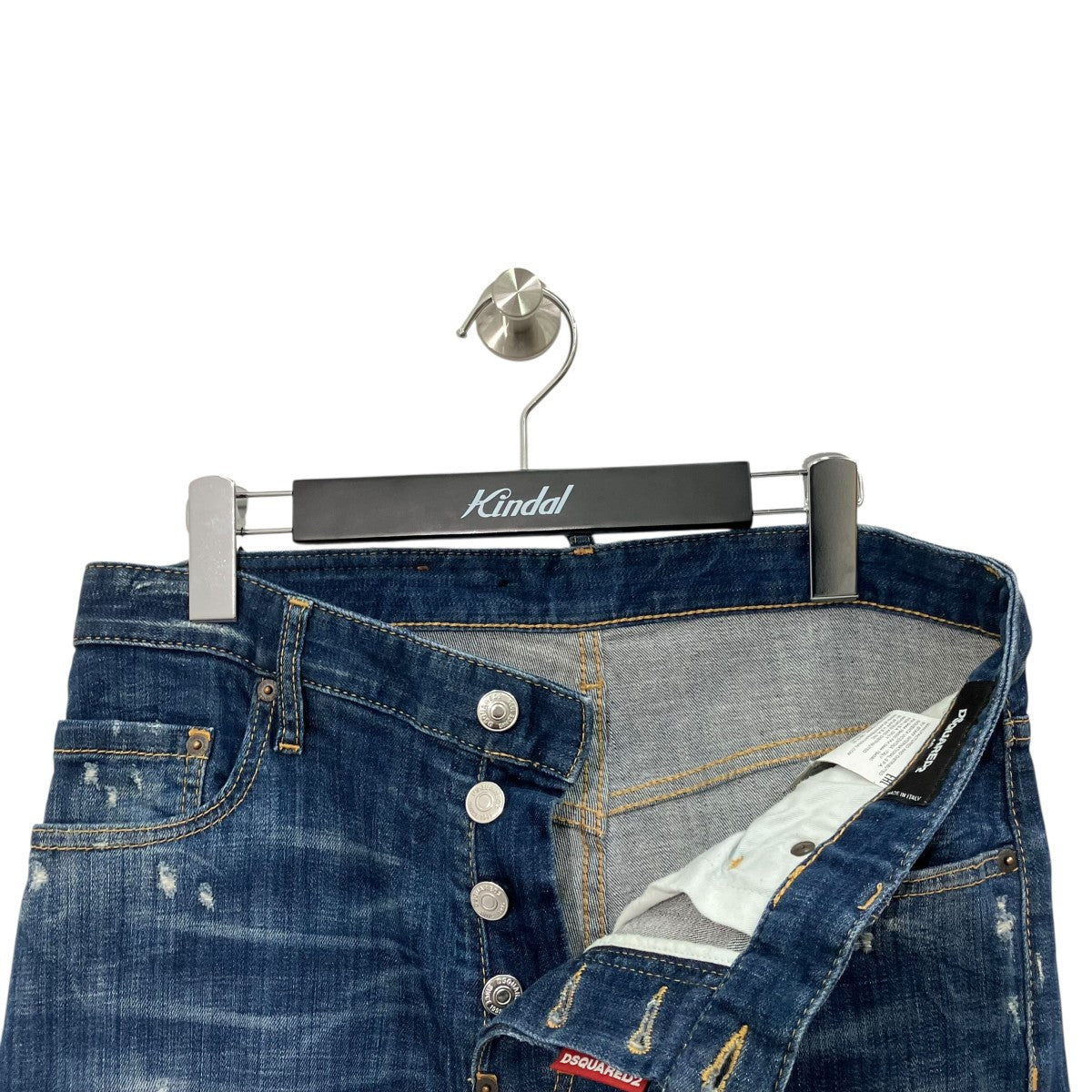 DSQUARED2 クラッシュ加工 TIDY BIKER JEANデニムパンツS71LB0266 古着・中古-3枚目のアイテム画像
