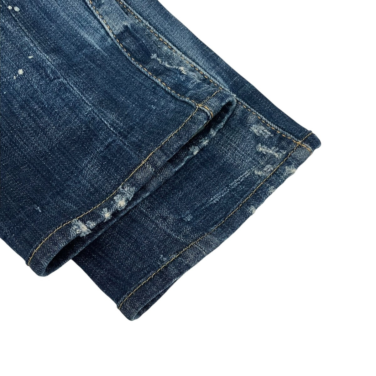 DSQUARED2 クラッシュ加工 TIDY BIKER JEANデニムパンツS71LB0266 古着・中古-4枚目のアイテム画像